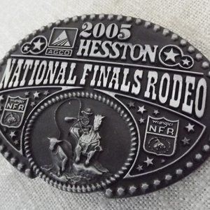 NFR 2005 Hesston Commemorative Belt Buckle